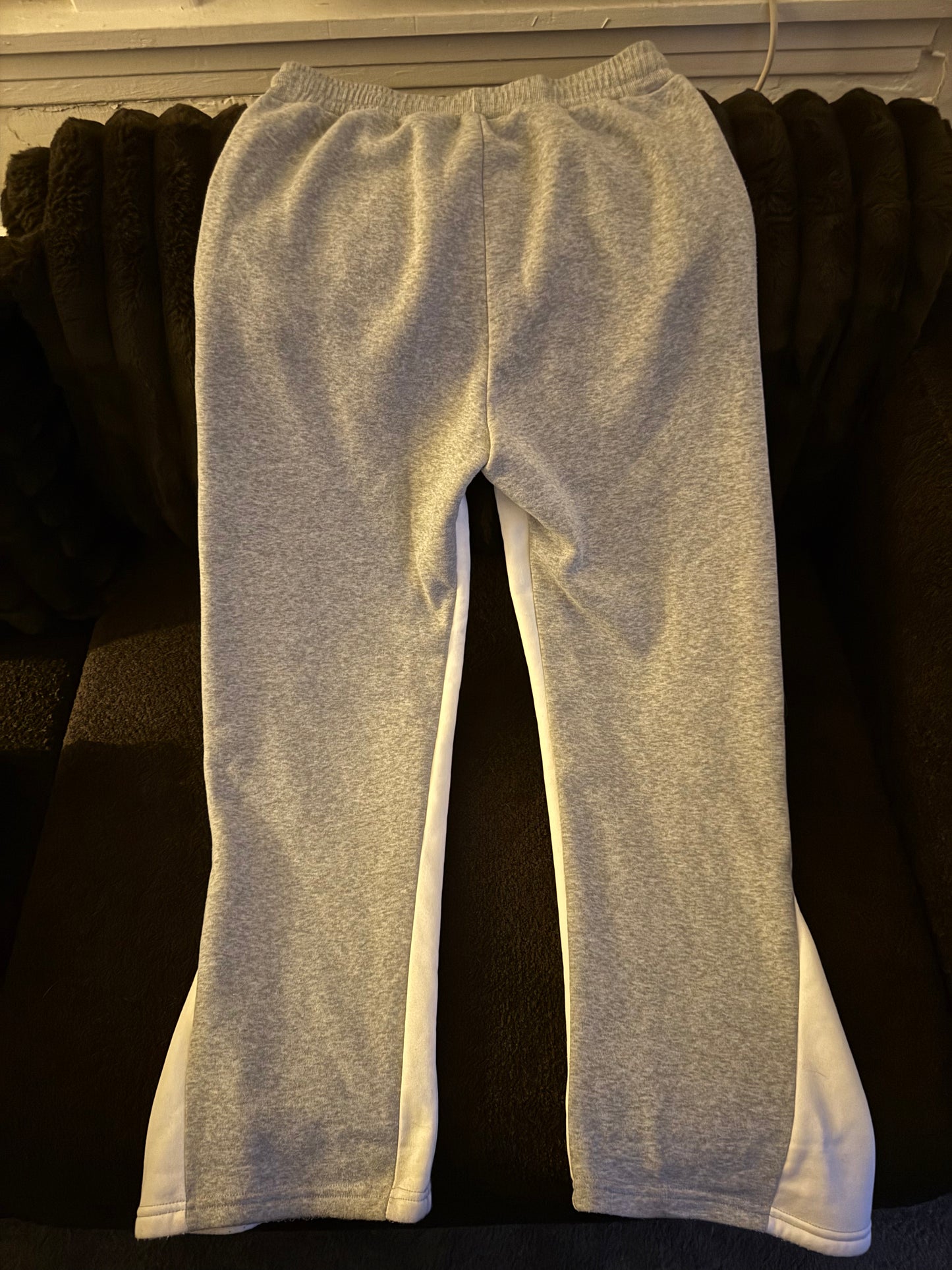 Baggy Two-Tone Sweatpants