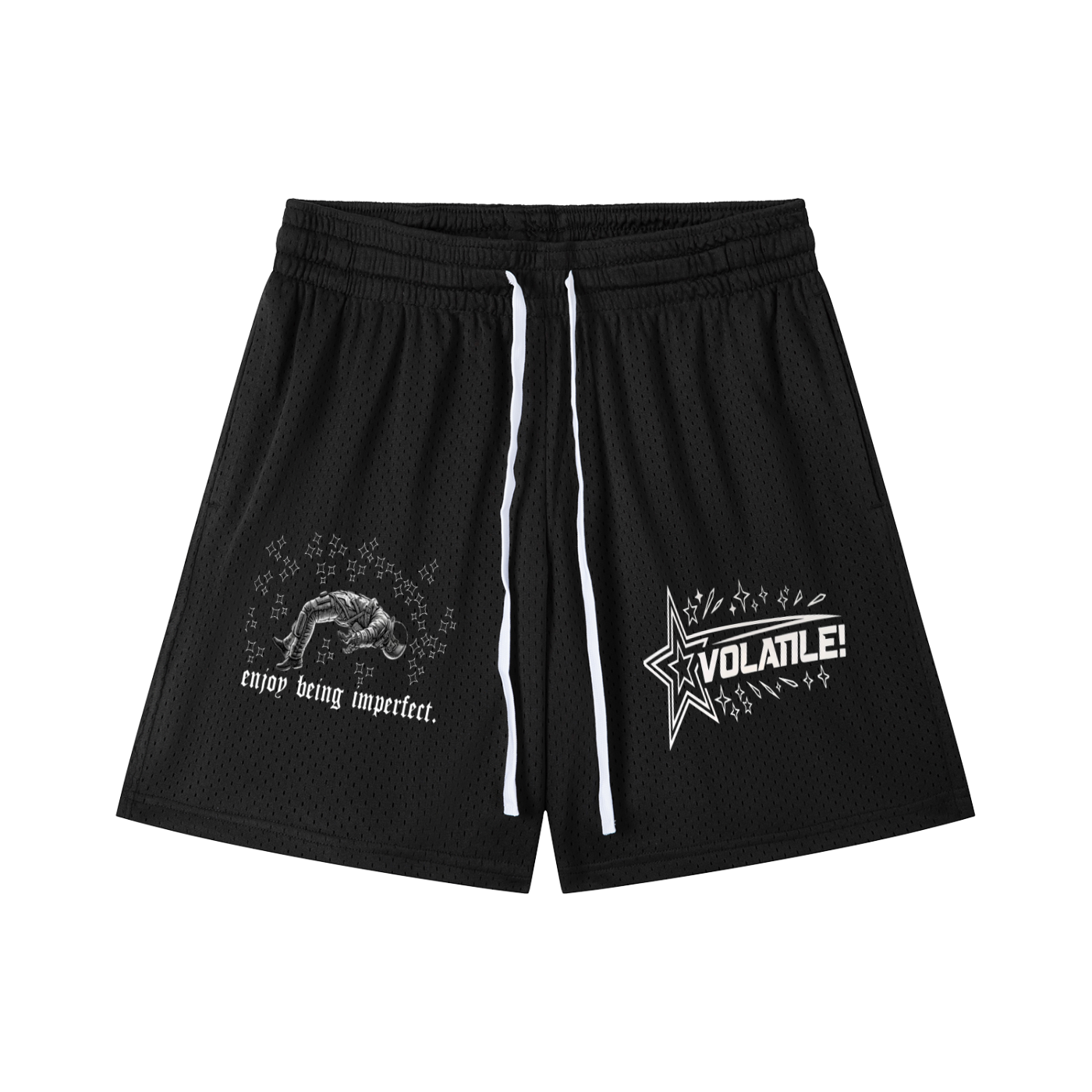 Black Hole Mesh Shorts