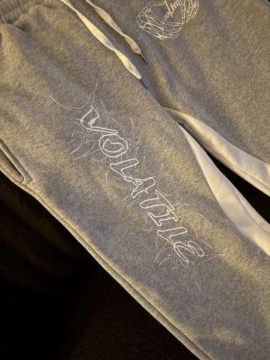 Baggy Two-Tone Sweatpants